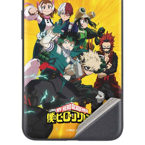 My Hero Academia Deku and Baku Team Season 6 Google Pixel 5a Skin